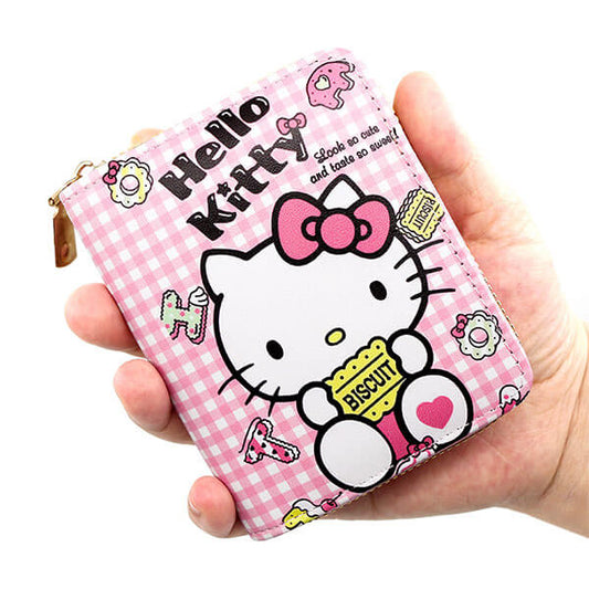 Hello Kitty PU Leather Short Wallet (Buy 1 Get 1 Free)