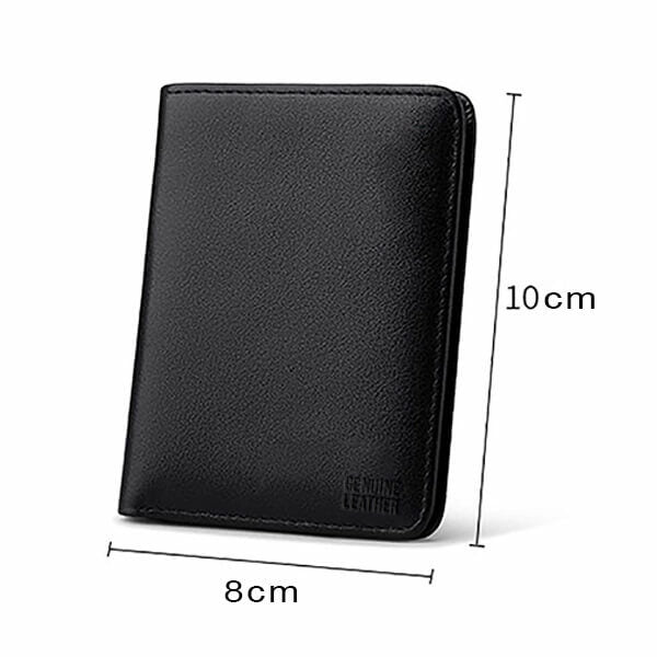 Ultra Slim Wallet Pure Leather-(Buy 1 Get 1 Free)