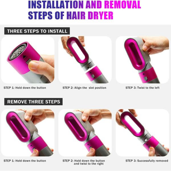 Hair Dryer 5 In 1 Electric Hair Comb